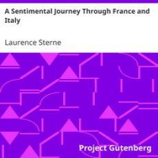 A Sentimental Journey Through France and Italy by Laurence Sterne