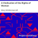 A Vindication of the Rights of Woman by Mary Wollstonecraft
